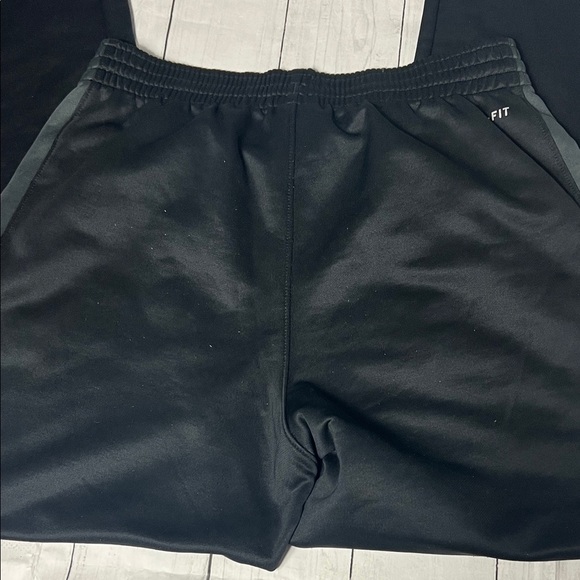 Nike Dri-FIT Black Athletic joggers with white Logo - Size M - Picture 6 of 9